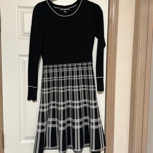 Karl Lagerfeld Long Sleeve Sweater Dress